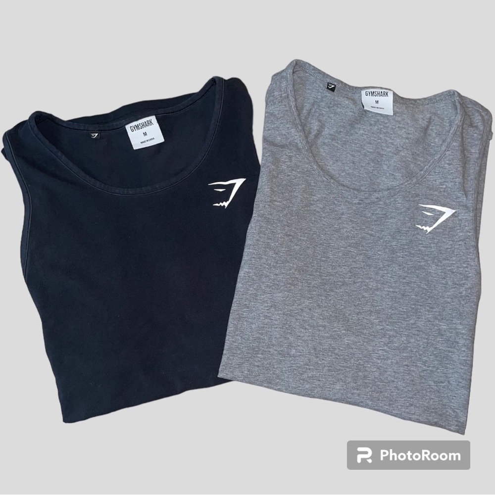 Bundle of Gym Shark tank tops